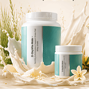 D-OxyVita Male – Fertility & Antioxidant Support Grass-Fed Whey Shake
