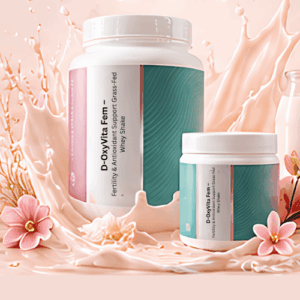 D-OxyVita Fem – Fertility & Antioxidant Support Grass-Fed Whey Shake